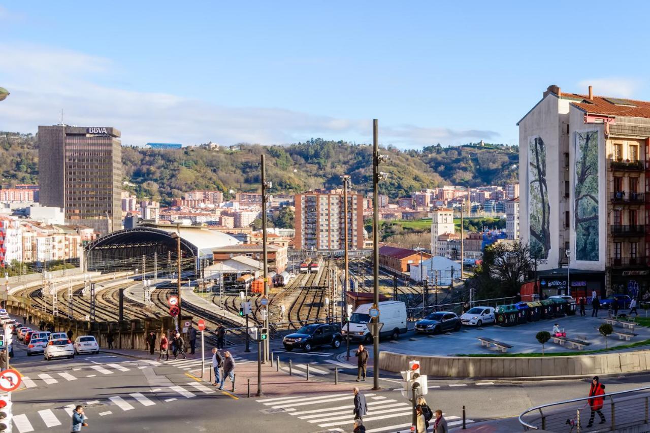 Espacioso 3 Hab Dobles, 2 Banos Centro Ciudad Bilbao Esterno foto